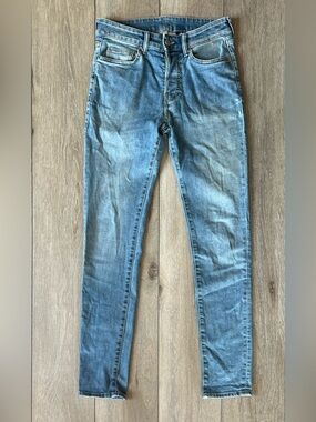 Classic Men's Slim Fit Jeans - Light Blue
